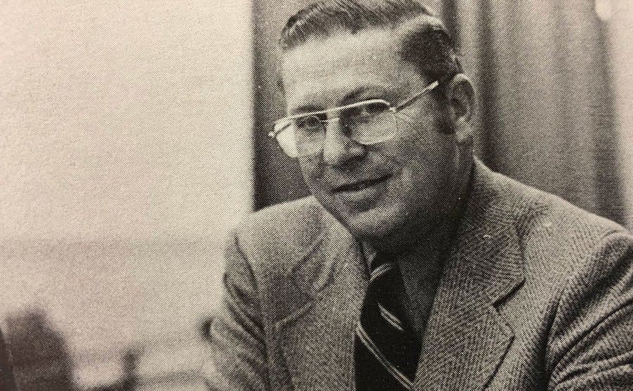 A photo of Professor Claude Snelling. 