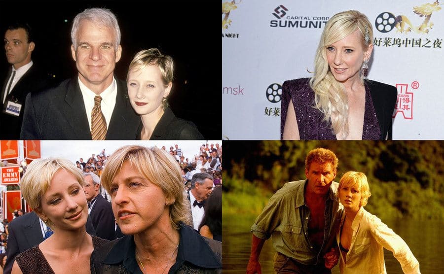 Steve Martin and Anne Heche / Anne Heche / Ellen DeGeneres and Anne Heche / Harrison Ford and Anne Heche
