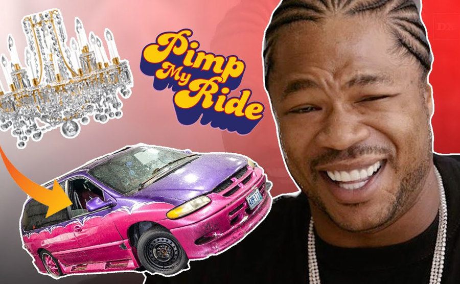 Xzibit is featured in a publicity still from the show.