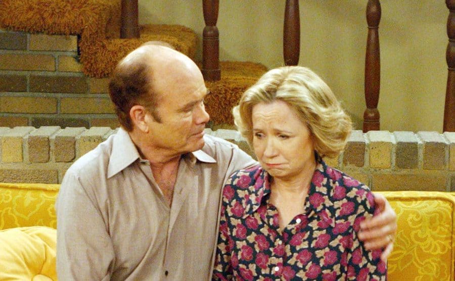 Kurtwood Smith and Debra Jo Rupp in a scene from the show.