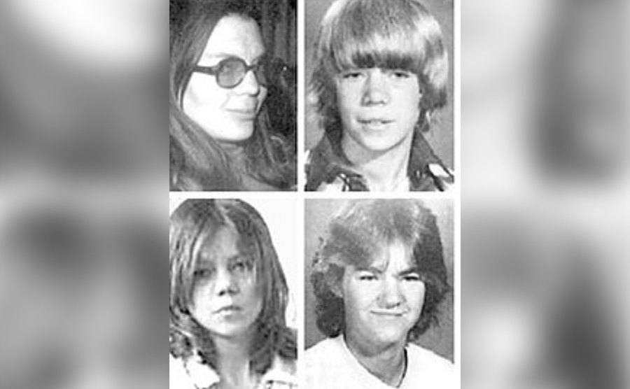 Photos of the Keddie Cabin murder victims. 