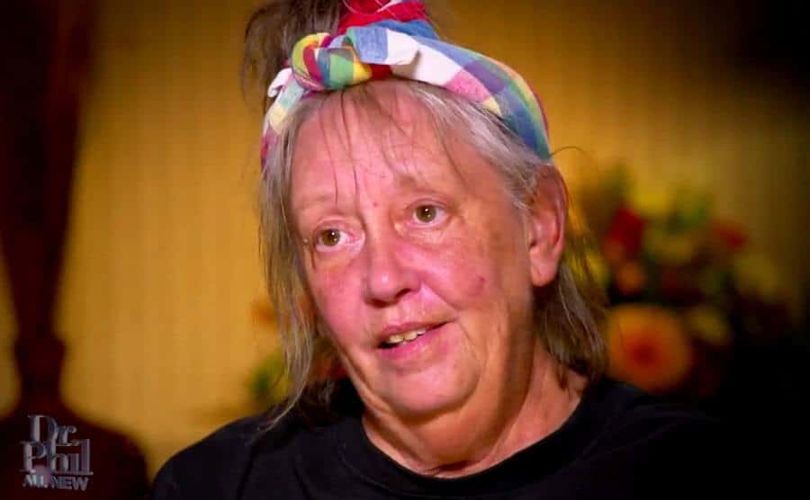 Shelley Duvall during her interview with Dr. Phil. 