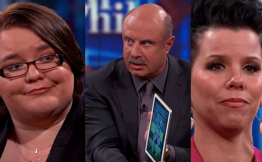 Ashley is confronted by Dr. Phil and April. 