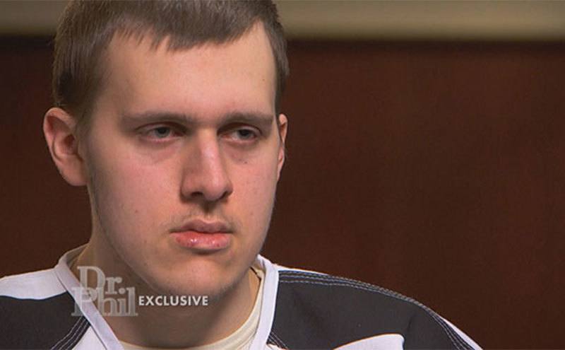 Zachary Davis during his Dr. Phil interview. 