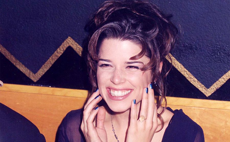 Neve Campbell during 