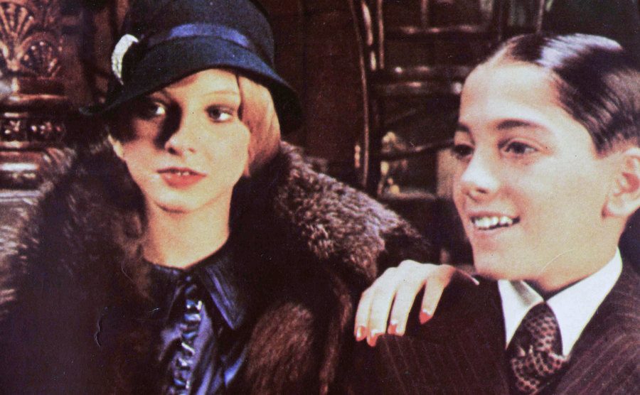 Scott Baio and Jodie Foster in Bugsy Malone.