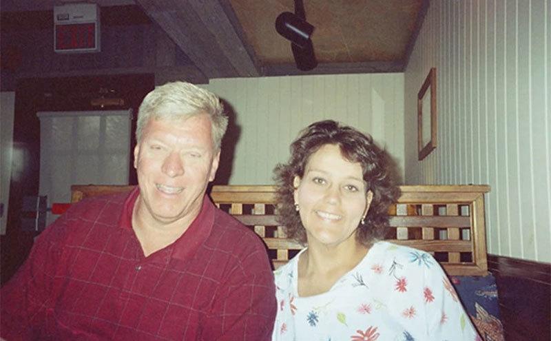 Ein lächelndes Bild von Tylers Eltern 