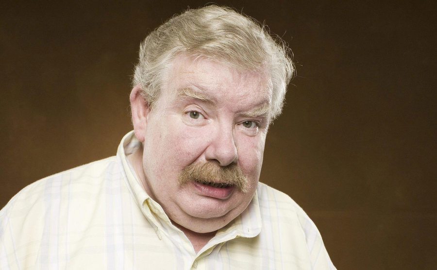 A portrait of Richard Griffiths as Vernon Dursley for the Harry Potter saga.