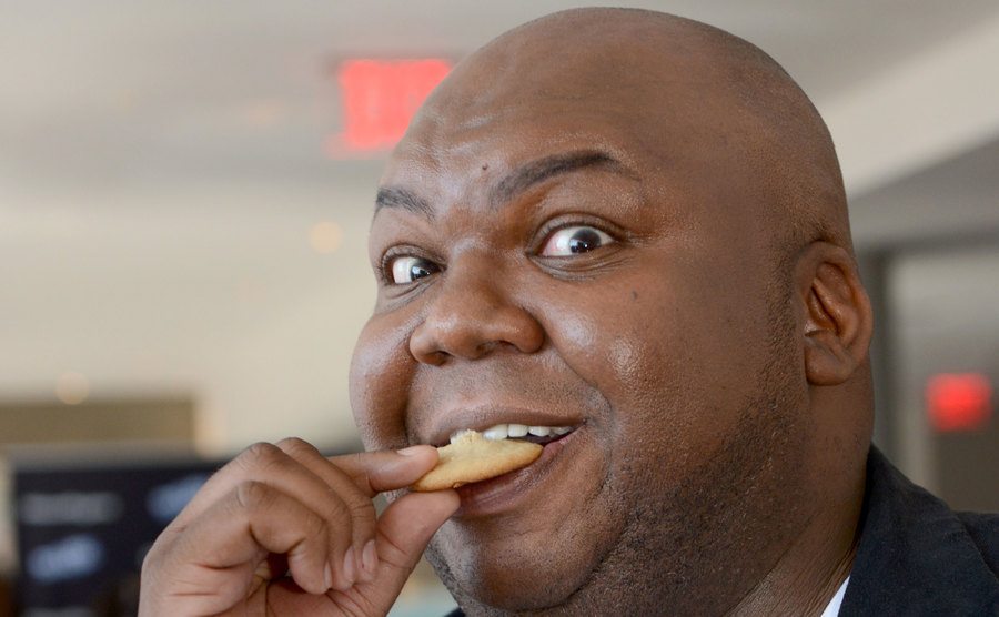 A picture of Windell Middlebrooks during an event.