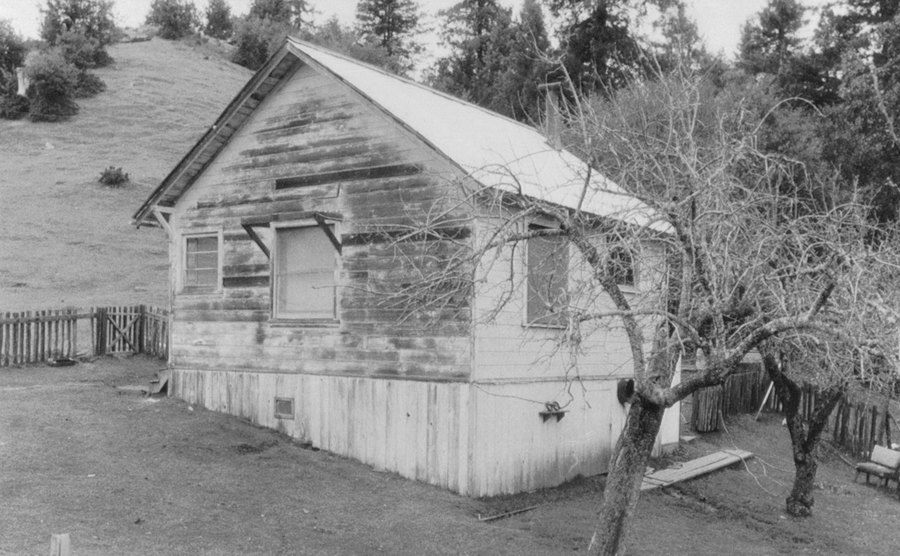 An exterior shot of Parnell’s house.