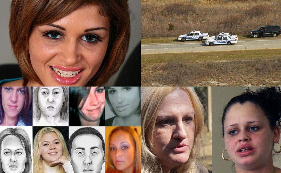 Shannan Gilbert / Police Patrols / Long Island Killer Victims / Meri Gilbert, Sarra Gilbert.