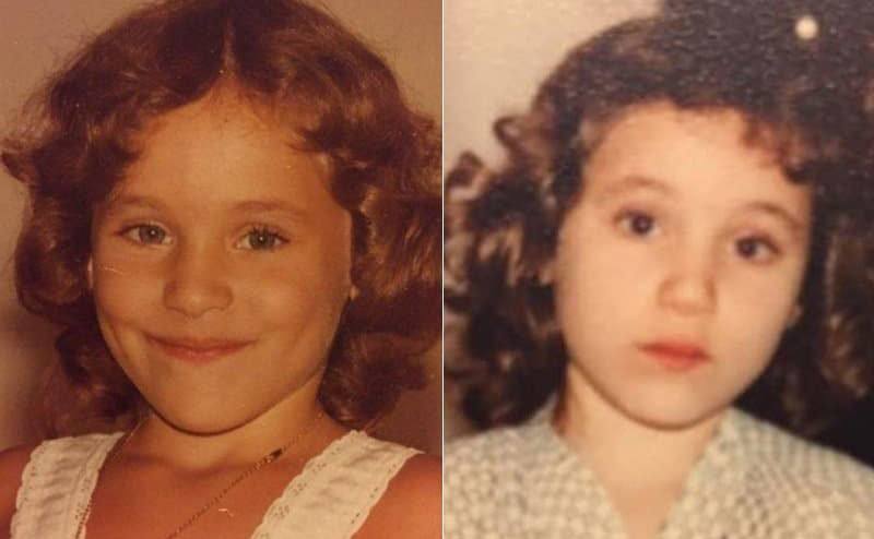 Darcey and Stacey as young girls. 