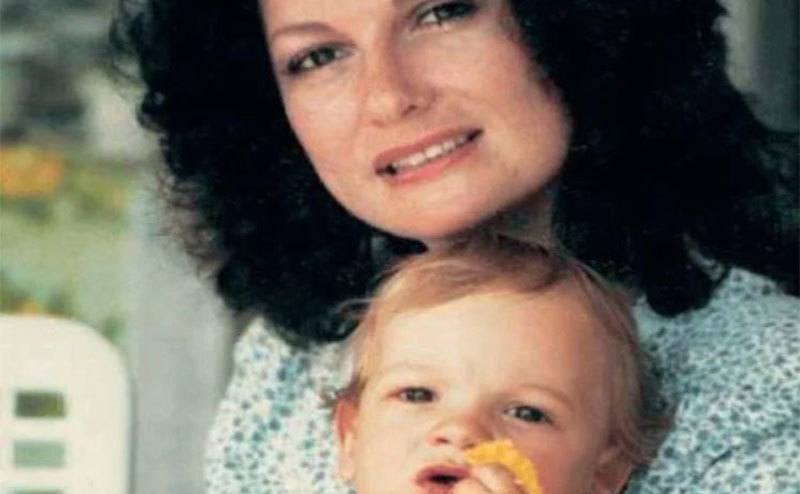 A picture of Sheila and Pistorius as a young boy.