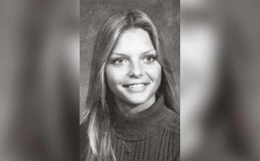 A photo of Michelle Pfeiffer as a teenager. 