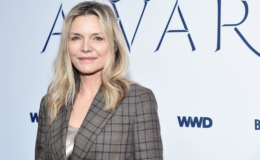 Michelle Pfeiffer attends the 2019 WWD Beauty Inc Awards. 