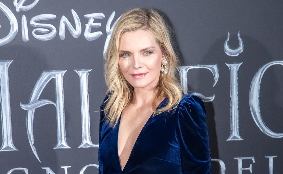 Michelle Pfeiffer attends the premiere of ''Maleficent - Mistress Of Evil'' . 