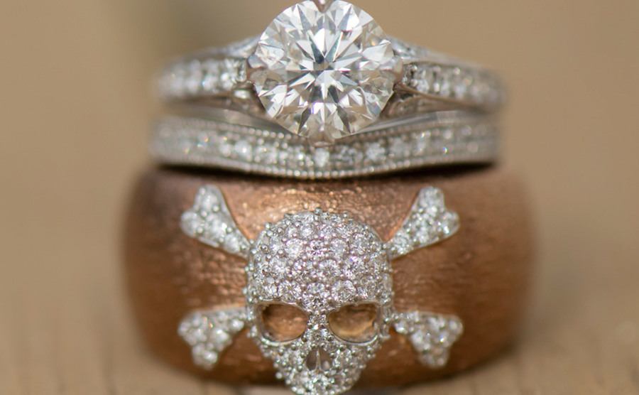 A picture of Alexa’s engagement ring.