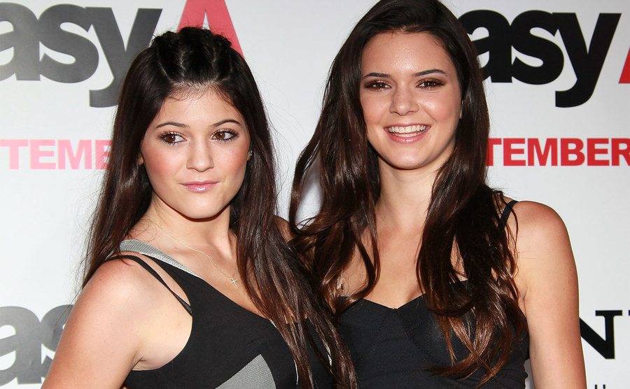 Kylie Jenner and Kendall Jenner attend the premiere of 
