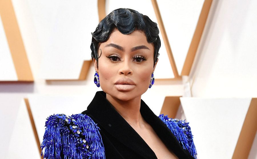 Blac Chyna attends the 92nd Annual Academy Awards. 