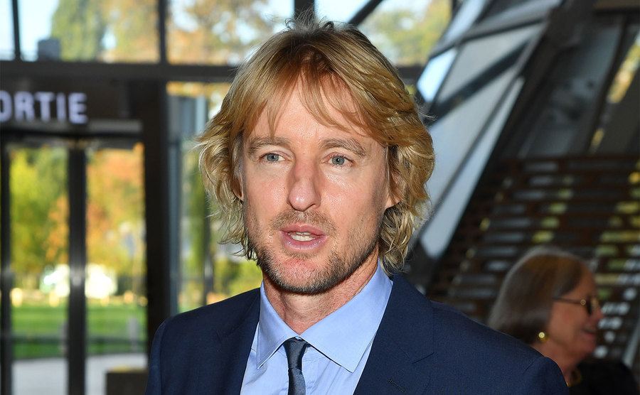 Owen Wilson attends an opening of a New Exhibition. 