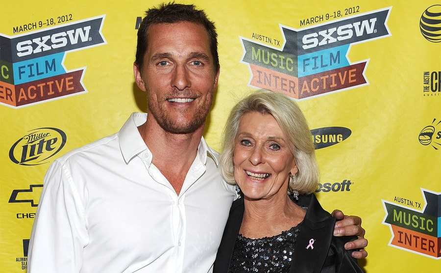 Matthew McConaughey and Kay McConaughey attend the world premiere of 