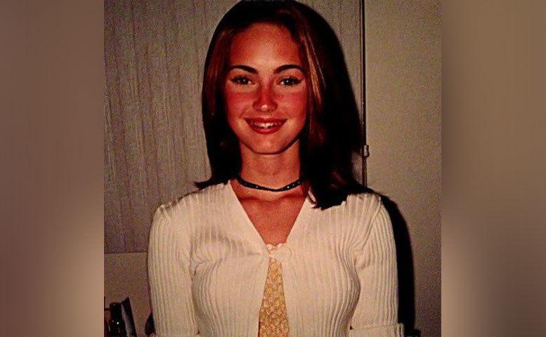 A photo of Megan Fox during her high school days. 