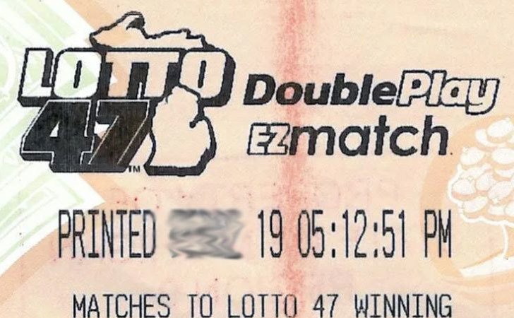 A Classic Lotto 47 ticket. 