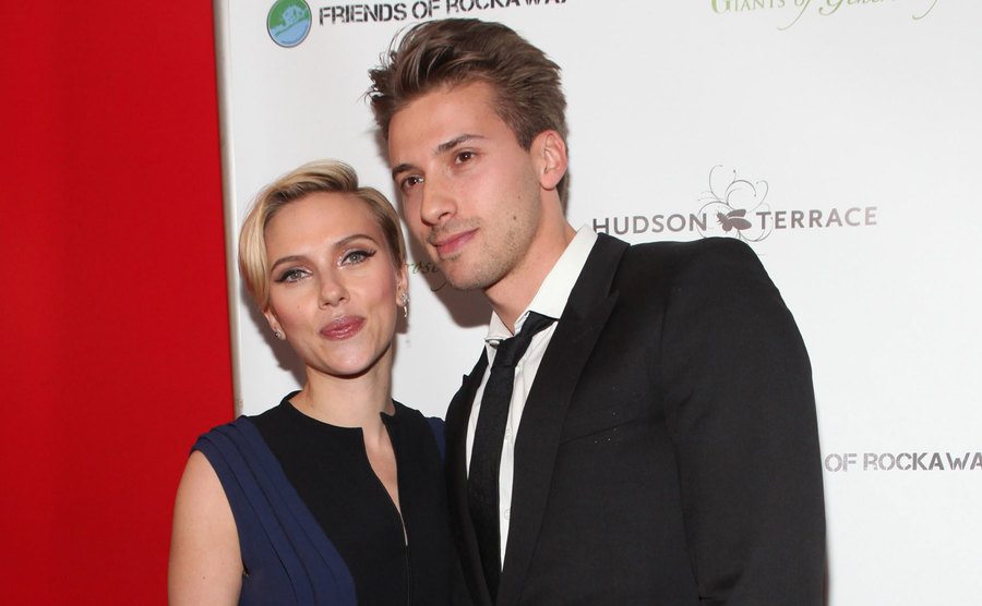 Johansson and Hunter attend an event.