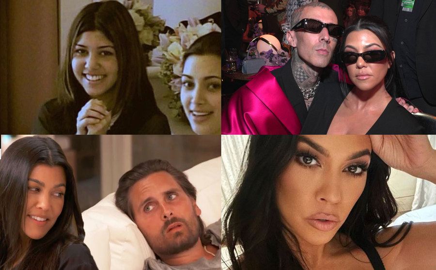Kourtney Kardashian, Kim Kardashian / Travis Baker, Kourtney Kardashian / Kourtney Kardashian, Scott Disick / Kourtney Kardashian.