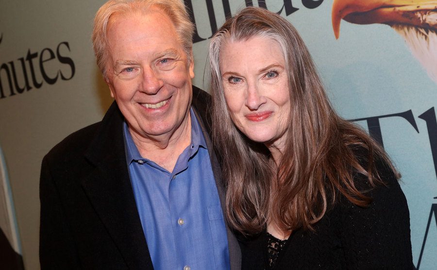 Michael McKean and Annette O'Toole attend an event.