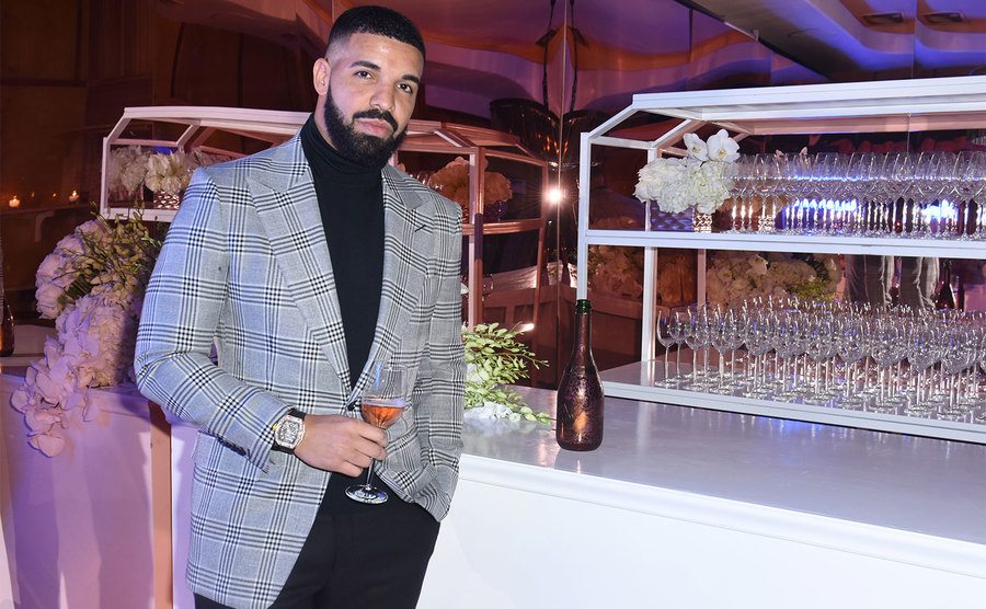 Drake attends The Mod Sèlection Champagne New Year’s Party. 