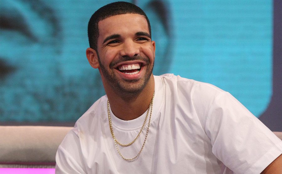 Recording artist Drake visits 106 & Park. 